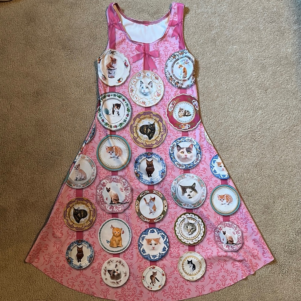 Blackmilk cat dress